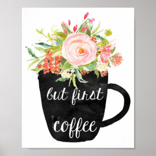 Coffee Signs For Kitchen, But First Coffee Sign