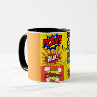 Coffee Slip Comic 11 oz Ceramics WPT ZLE Mug