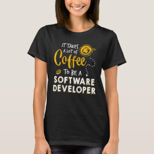 Coffee Software Developer Programming Coding T-Shirt