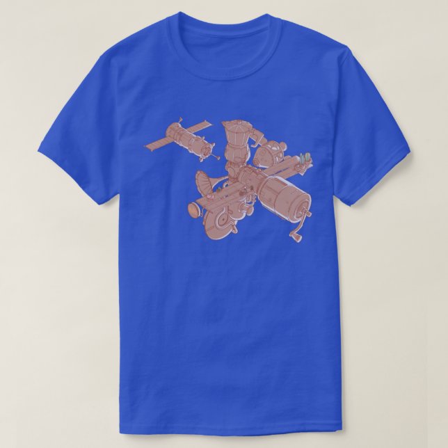 Coffee space station T-Shirt (Design Front)