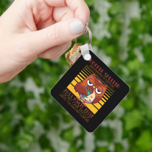 Coffee Spelled Backward Is Eeffoc Key Ring