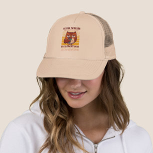 Coffee Spelled Backward Is Eeffoc Trucker Hat
