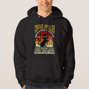 Coffee spelled backwards is eeffoc drinker Barista Hoodie