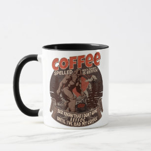 Coffee Spelled Backwards Is Eeffoc  Mug