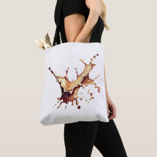 Coffee Spill Tote Bag