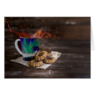 Coffee Splash - 5" x 7" Art Card