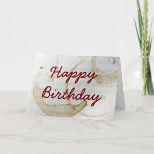 coffee stain music  Happy Birthday Card