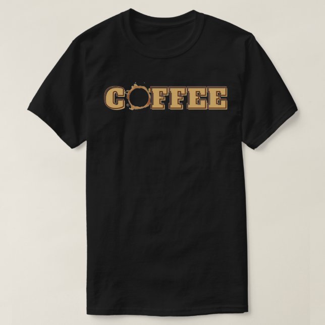Coffee Stain T-Shirt (Design Front)
