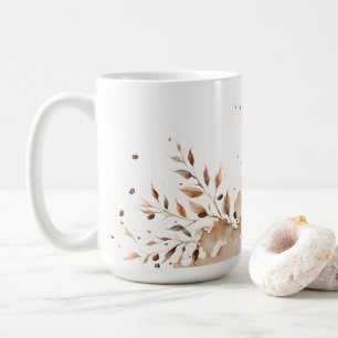 Coffee stain vine - Coffee Addicts Mug
