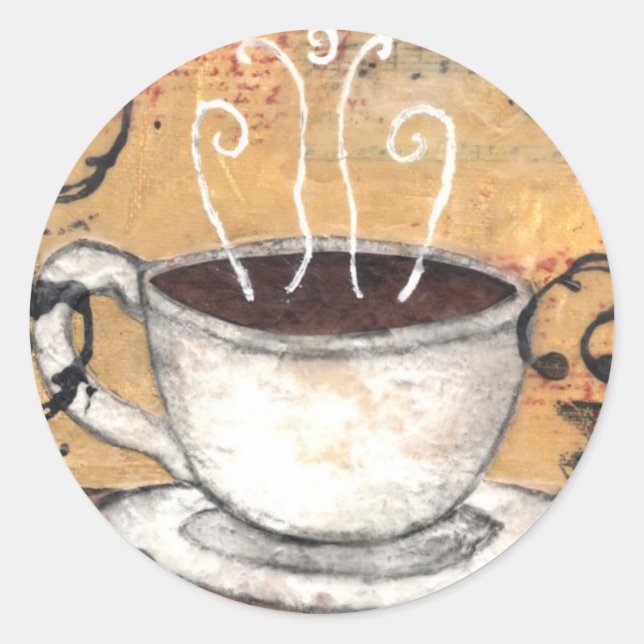 Coffee Sticker (Front)