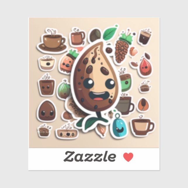 "coffee sticker design" "coffee stickers whatsapp" (Sheet)