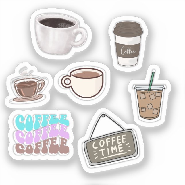 Coffee stickers (Front)