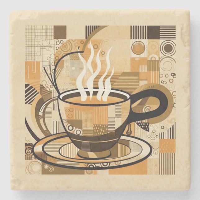 Coffee Stone Coaster (Front)