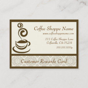Coffee Store Punch Cards
