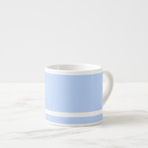 Coffee Strong Pale Blue With White Stripe