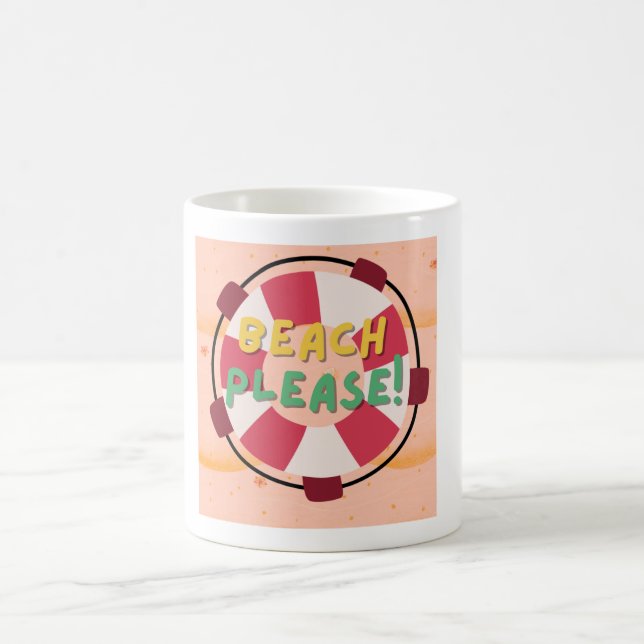 Coffee Summer Arrival 11 Oz Ceramics W-PT Mug (Center)