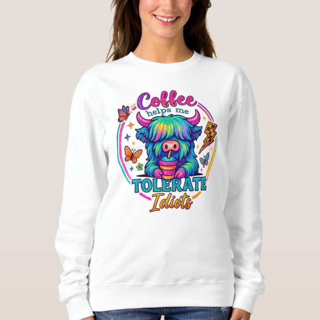 coffee  sweatshirt (Front)