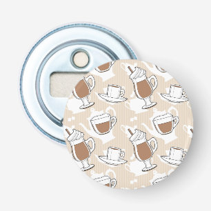 Coffee, sweet pattern bottle opener