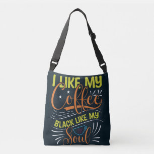  Coffee T-shirt Design   Crossbody Bag