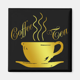 COFFEE & TEA MAGNET