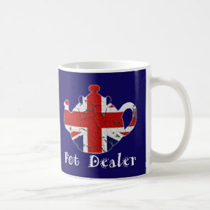 Coffee Tea Mugs Funny Pot Dealer British Teapot