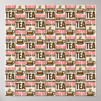 COFFEE TEA pattern