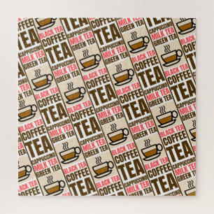 COFFEE TEA PATTERN, Puzzle