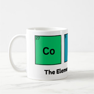 Coffee The Elements For Success Funny Motivational Coffee Mug