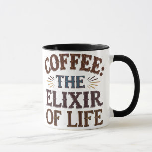 Coffee: The Elixir of Life Mug