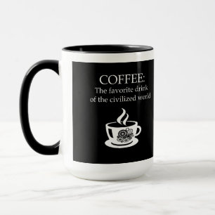 Coffee: the favourite drink mug