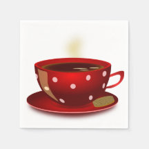 Coffee Theme Napkins