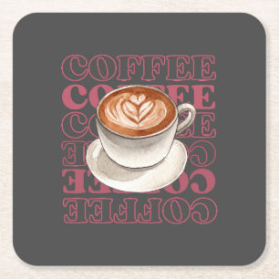 coffee themed coaster