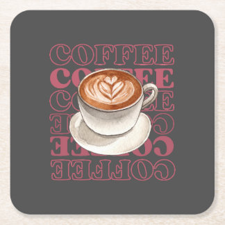 coffee themed coaster