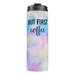 Coffee thermal tumbler personalised.