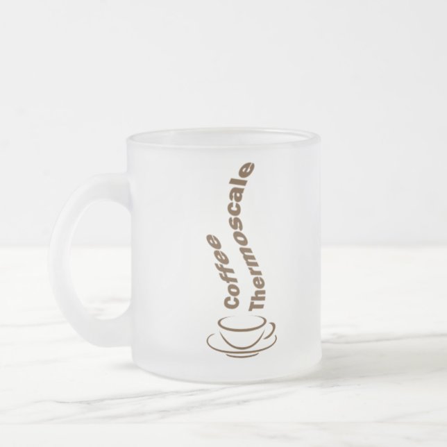 Coffee thermoscale mug (Left)