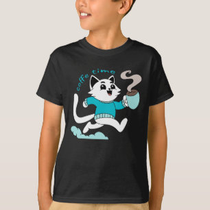 coffee time cat T-Shirt