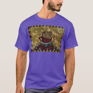 Coffee Time Coffee Cups Stacked Up T-Shirt