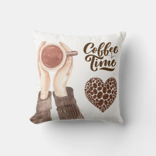Coffee Time Cushion
