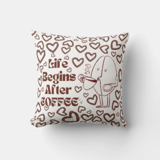 Coffee Time  Cushion