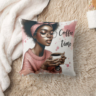 Coffee Time Cushion