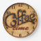 Coffee Time Decorative Wall Clock