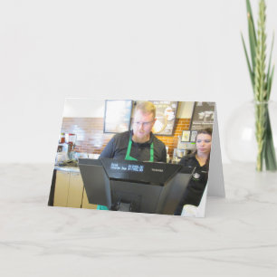 Coffee Time Greeting Card