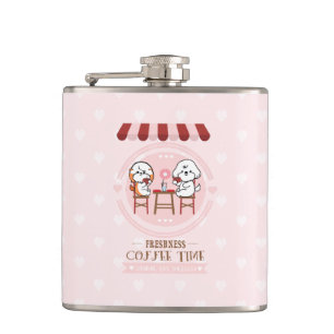 Coffee time hip flask