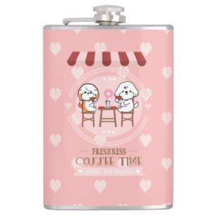 Coffee time hip flask