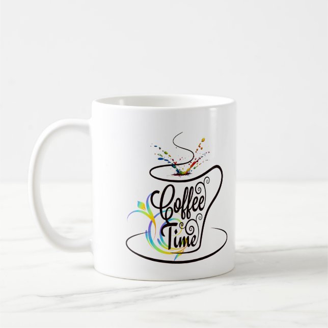 coffee time is better coffee mug (Left)