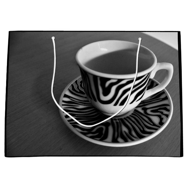 Coffee Time Large Gift Bag (Front)