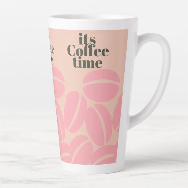 coffee time  latte mug (Right)