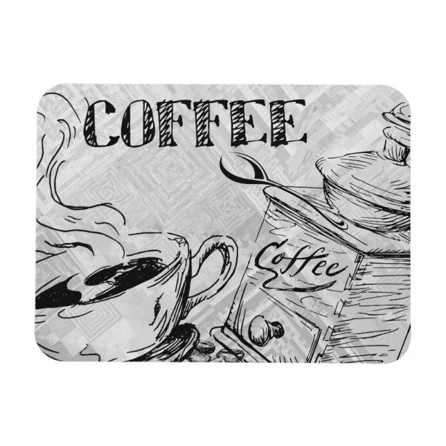 Coffee Time Magnet (Horizontal)