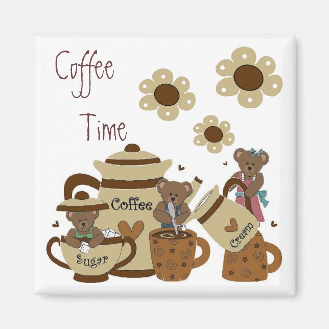Coffee Time Magnet (Front)