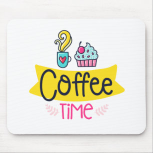 Coffee Time Mouse Mat